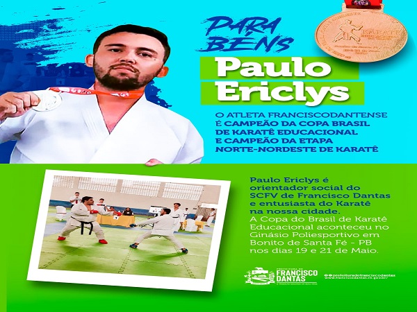 PARABÉNS PAULO ERICLYS