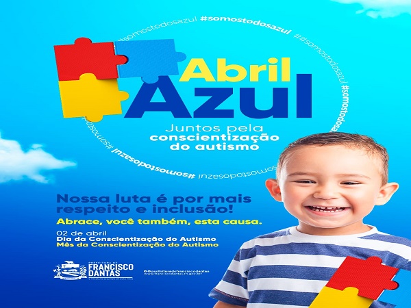 Hoje é o Dia Mundial da Conscientização do Autismo!